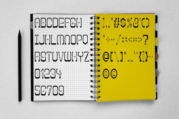 Banzark Font preview 2