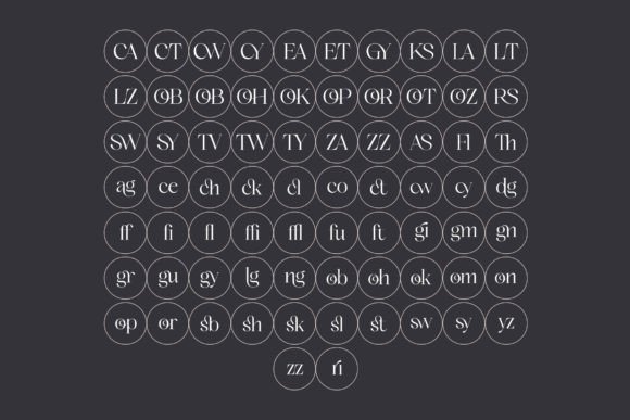 Scarlet Jazz Font preview 3