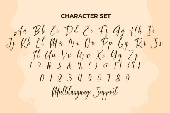 Caramel Tasty Font preview 4