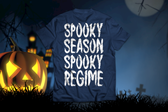 Scary Envision Font preview 3