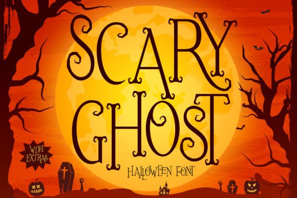 Scary Ghost Font Scary Ghost Font