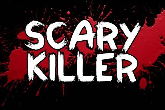 Scary Killer Font Scary Killer Font