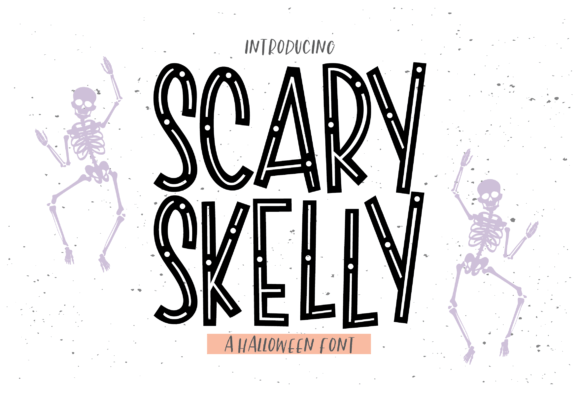 Scary Skelly Font Scary Skelly Font