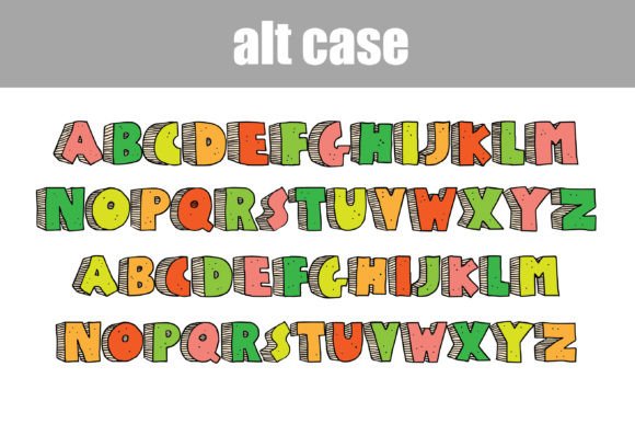Schoodle Citrus Font preview 2