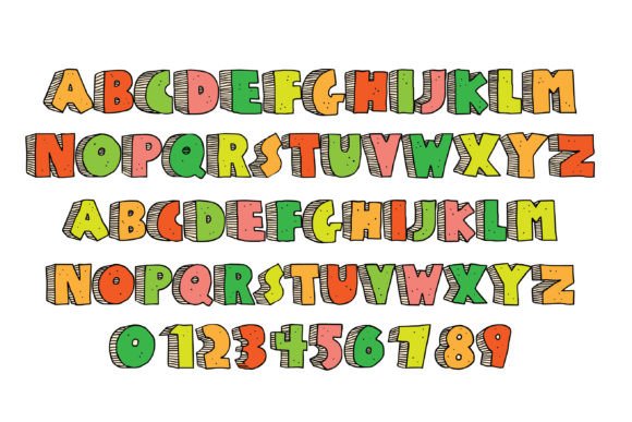 Schoodle Citrus Font preview 3