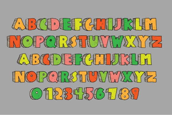Schoodle Citrus Font preview 4