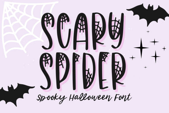 Scary Spider Font