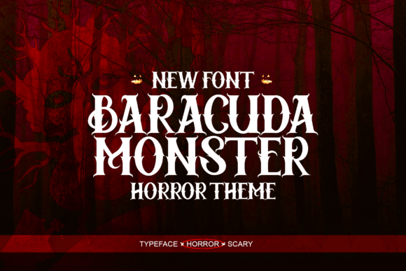 Baracuda Monster Font Baracuda Monster Font