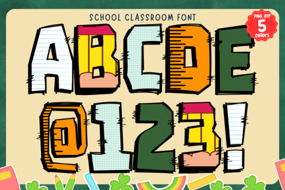 School Classroom Font