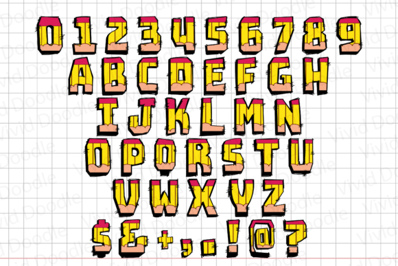School Classroom Font preview 4