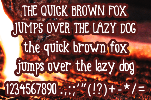 Barbeque Grill Font preview 4