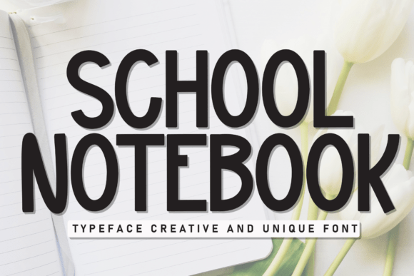 School Notebook Font
