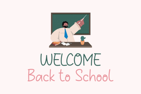 School Wonderful Font preview 4