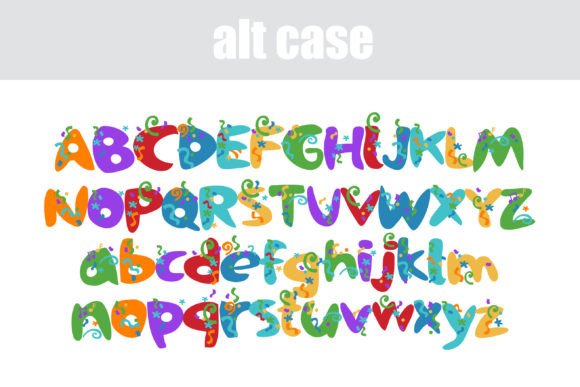 School's out Celebratory Font preview 4