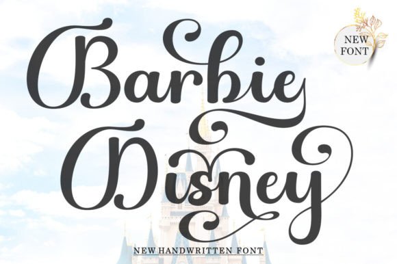 Barbie Disney Font