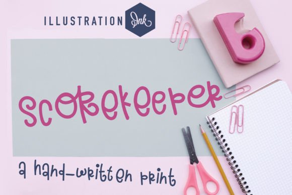 Scorekeeper Font Scorekeeper Font