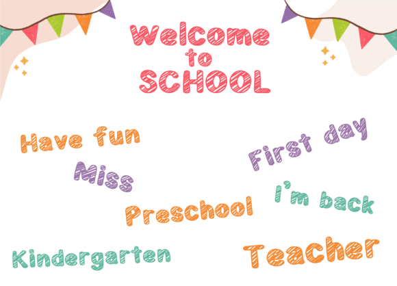 Scribble Time Font preview 2