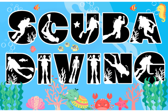 Scuba Diving Font
