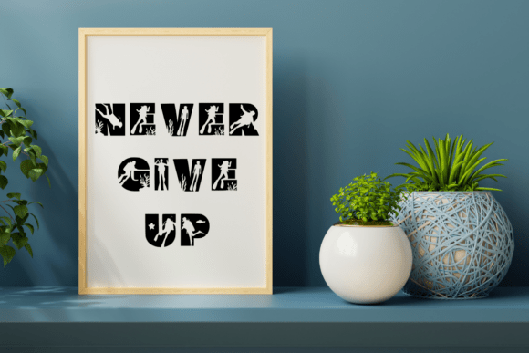 Scuba Diving Font preview 4