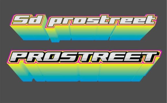 Sd Prostreet Font preview 2