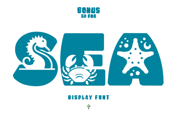 Sea Font preview 2