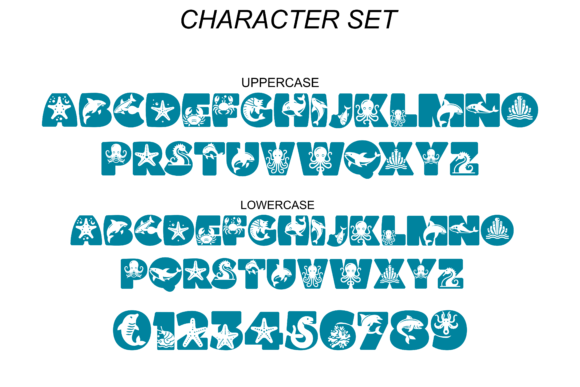Sea Font preview 4