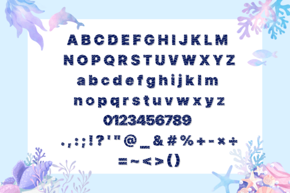 Sea Beach Font preview 2