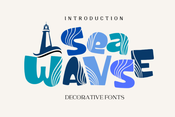 Sea Waves Font