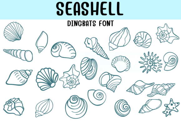 Seashell Font Seashell Font