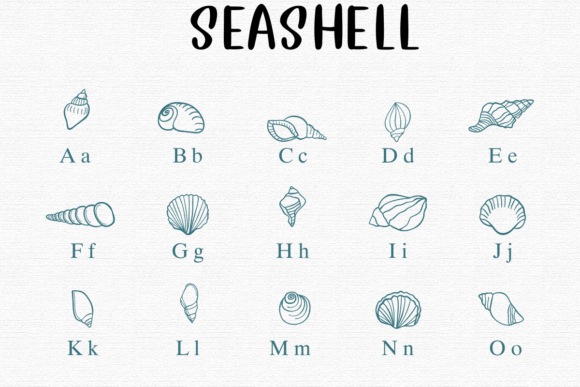 Seashell Font preview 2