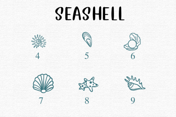 Seashell Font preview 4