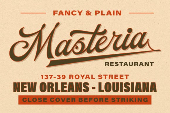 Seaside Harbor Font preview 2