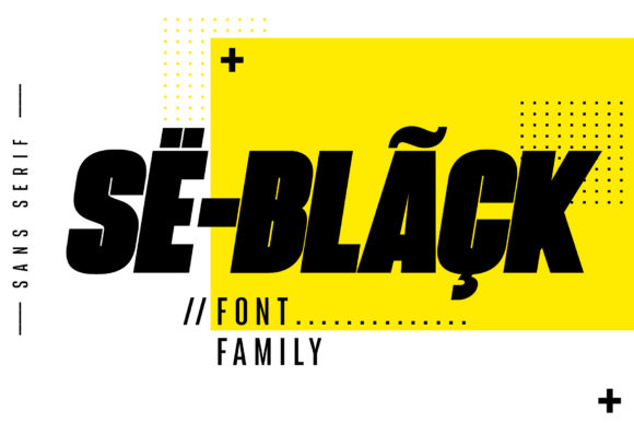 SeBlack Font
