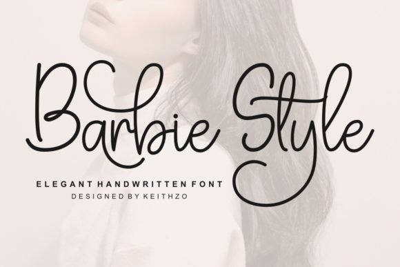 Barbie Style Font