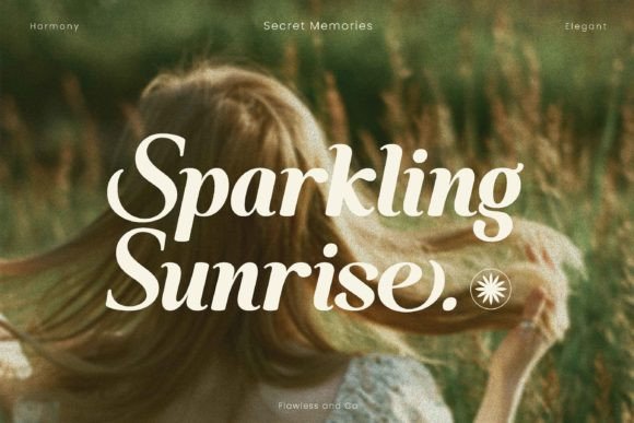 Secret Memories Font preview 2