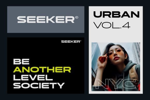 Seeker Font preview 4