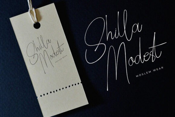 Seillandry Font preview 3
