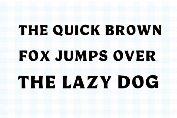 Self Modern Font preview 2