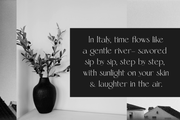 Selia Font preview 3