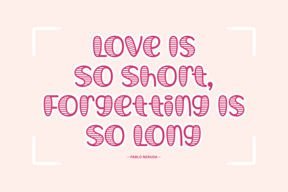 Sendy Choise Font preview 2