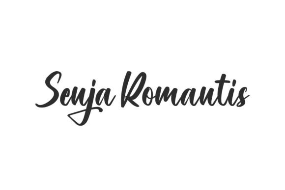 Senja Romantis Font Senja Romantis Font