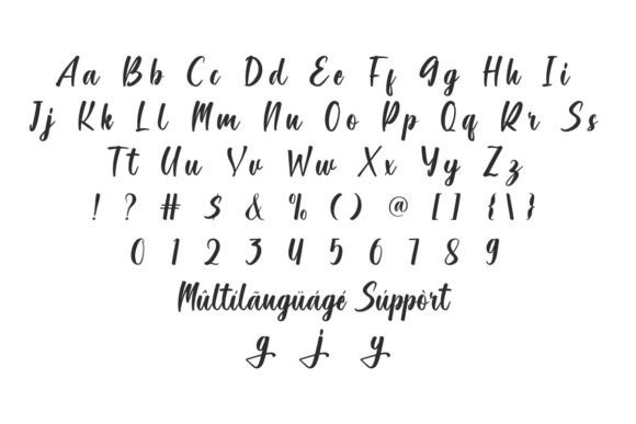 Senja Romantis Font preview 4