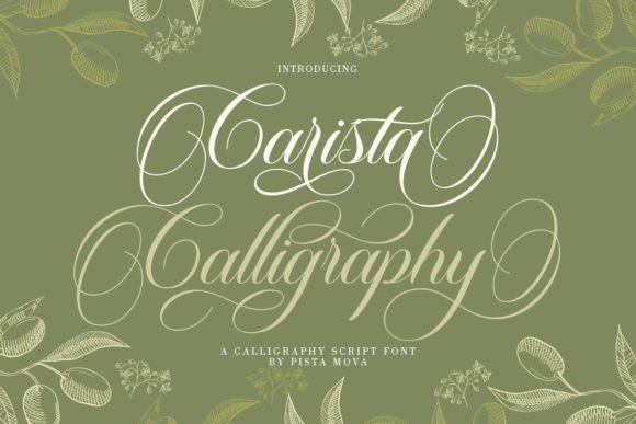 Carista Calligraphy Font Carista Calligraphy Font