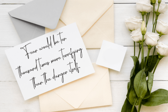 September Signature Font preview 3