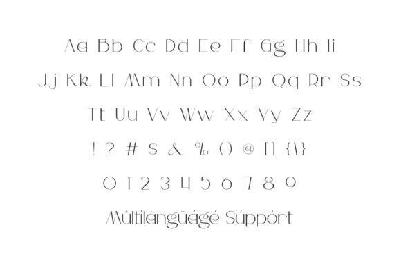 Aftersoon Font preview 4
