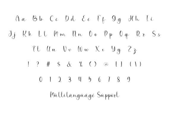 Serandani Font preview 3