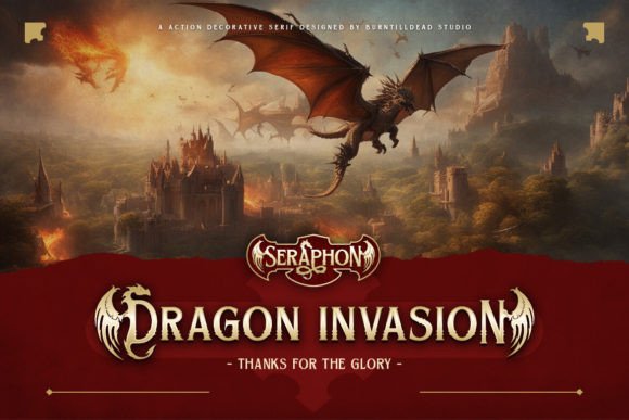 Seraphon Font preview 3