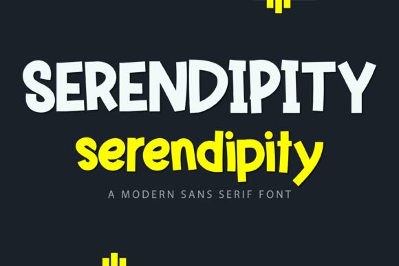 Serendipity Font preview 2