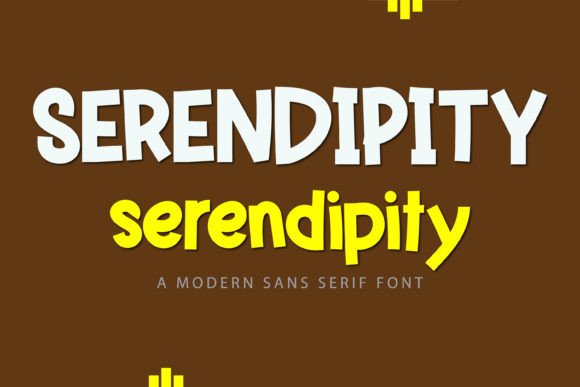 Serendipity Font preview 3