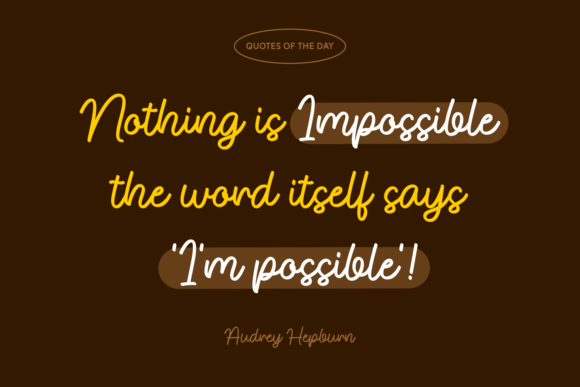 Seriously Baby Font preview 2
